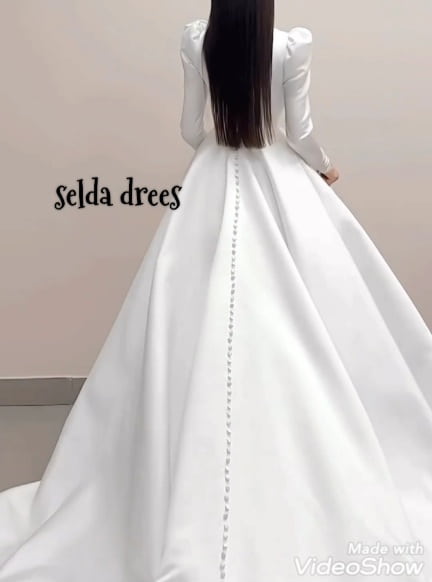 مدل جدید لباس عروس پفی