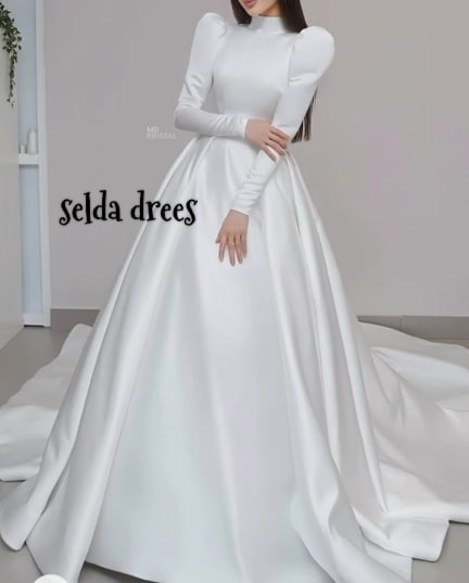 مدل لباس عروس شیک اروپایی