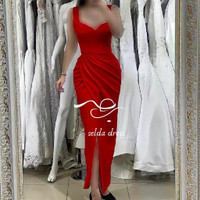 لباس مجلسی دخترانه شیک قرمز