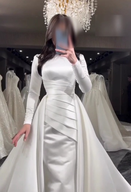 خرید لباس عروس از اینستاگرام