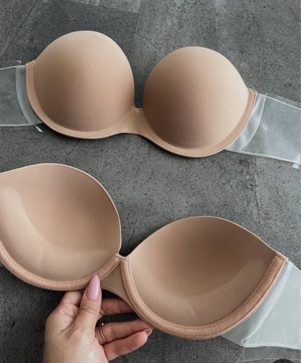 سوتین بدون بند و چسبی دکلته