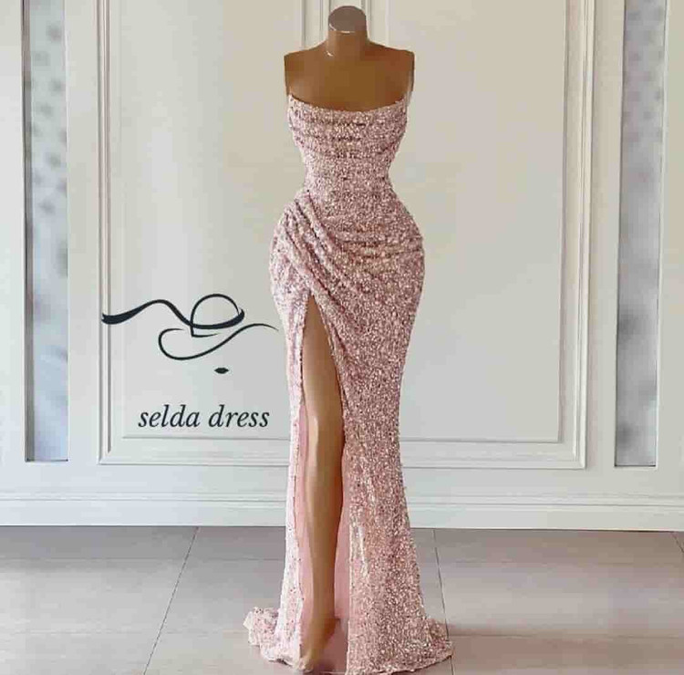 مدل لباس دکلته مجلسی