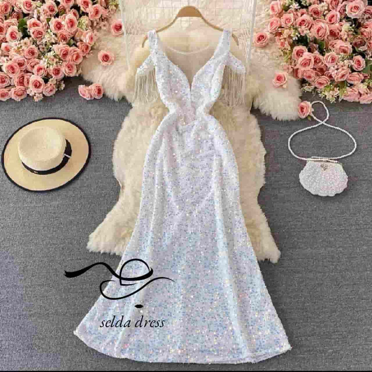 لباس مجلسی پولکی اینستا