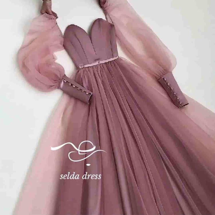 لباس مجلسی پرنسسی بلند