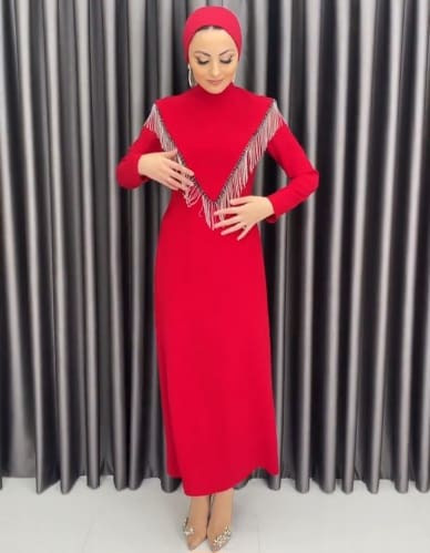 لباس مجلسی میدی کرپ باربی