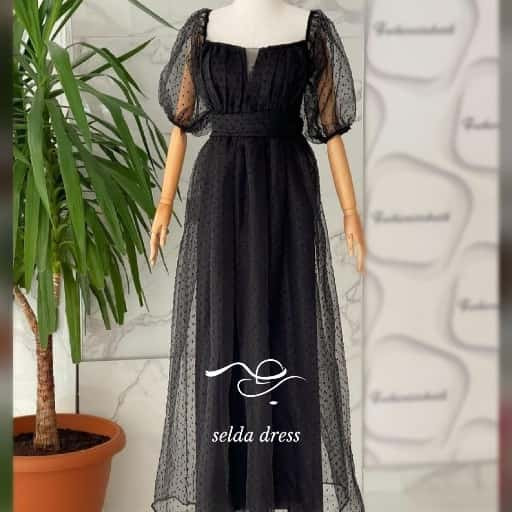 مدل لباس مجلسی توری زیبا