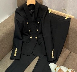 مدل کت و شلوار زنانه کرپ