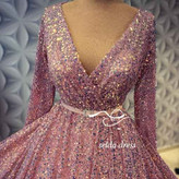 پیراهن مجلسی پفی