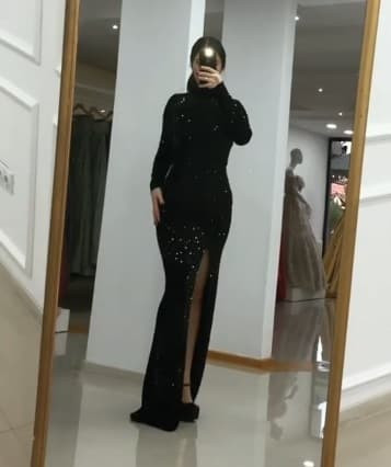 مدل لباس مجلسی پوشیده