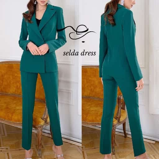 کت و شلوار سبز