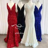 مدل لباس مجلسی یقه هفت زنانه و دخترانه