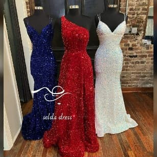 مدل لباس مجلسی کشی بلند