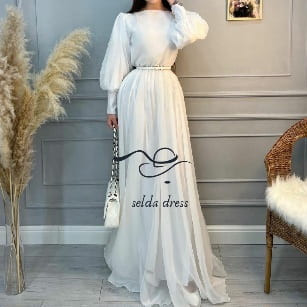 مدل لباس مجلسی پوشیده تور