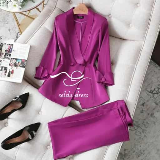 مدل کت و شلوار مجلسی زنانه