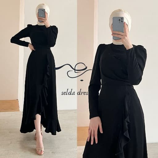 لباس شب پوشیده کرپ دخترانه