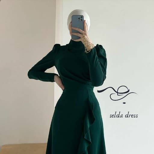 پیراهن پوشیده کرپ