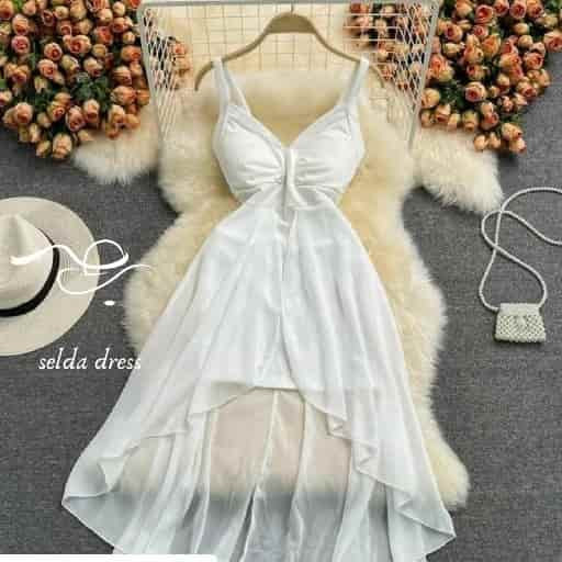 مدل لباس مجلسی کوتاه حریر جدید