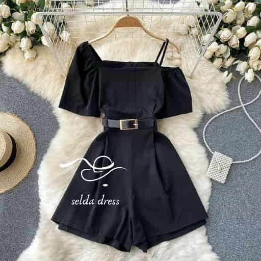 لباس مجلسی مینی دخترانه کرپ شیک