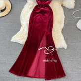 خرید لباس مجلسی بلند قرمز