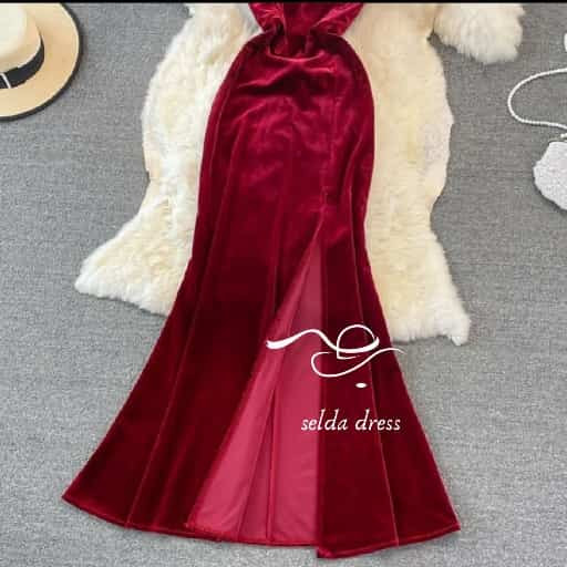 خرید لباس مجلسی بلند قرمز