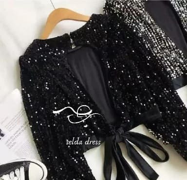 بلوز مجلسی پولکی ترک