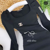 مدل لباس مجلسی کوتاه مشکی