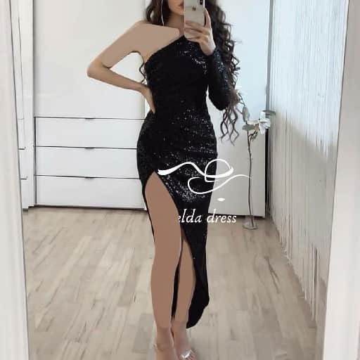 مدل های جدید لباس مجلسی پولک و لمه