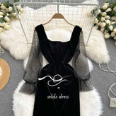 خرید لباس مهمونی مخمل