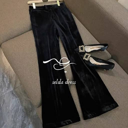 شلوار مخمل راسته جدید