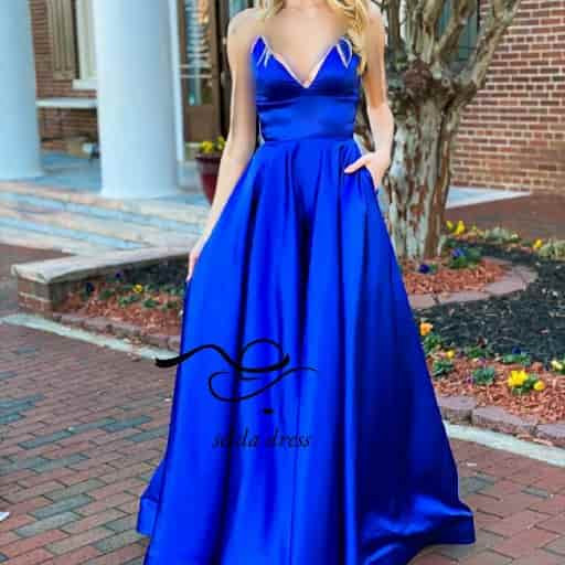 مدل لباس مجلسی ساتن جدید ترک