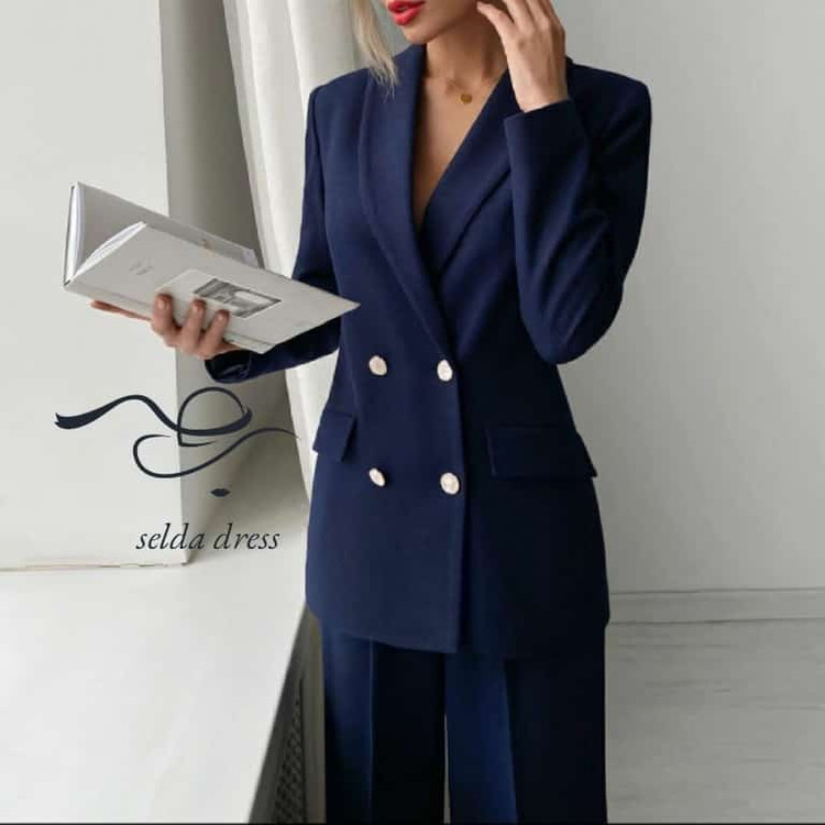 مدل کت و شلوار اداری زنانه ترک