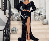 مدل لباس مجلسی آستین پفی