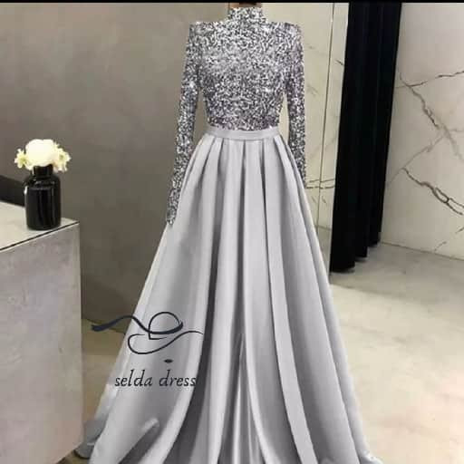 مدل لباس مجلسی پوشیده لاکچری
