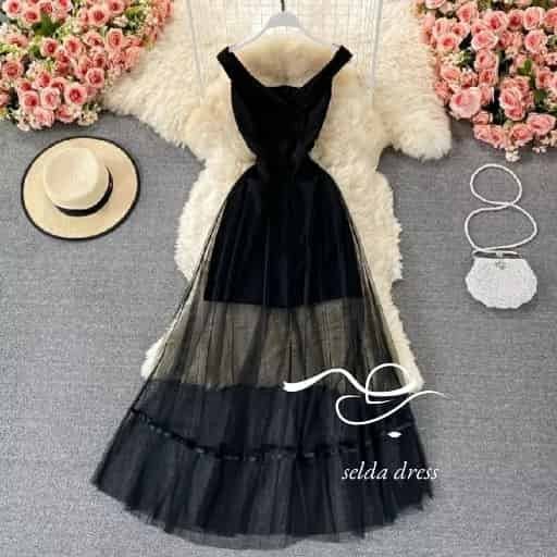 خرید مدل جدید لباس مجلسی توری