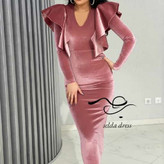 مدل پیراهن مجلسی مخمل جدید