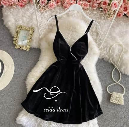 لباس مجلسی عروسکی مخمل