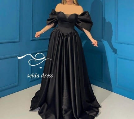 خرید لباس شب پرنسسی ساتن