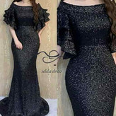 مدل لباس مجلسی ماکسی پولکی