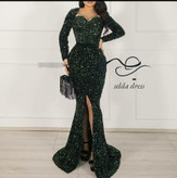 مدل لباس مجلسی پولکی سایزبزرگ خوشگل