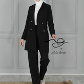 مدل جدید کت و شلوار زنانه شیک