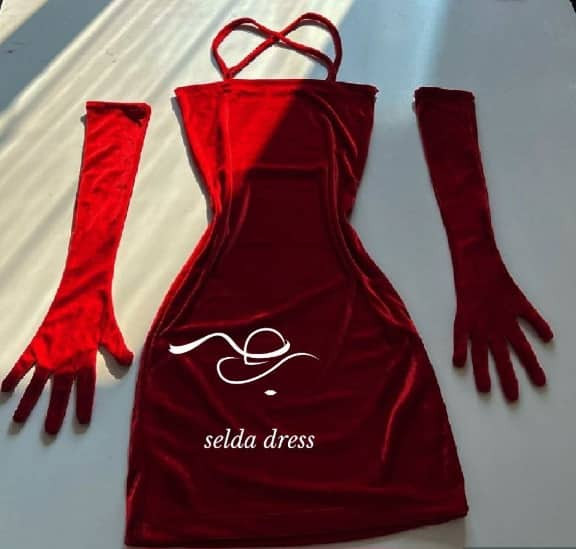 مدل لباس مجلسی مخمل کوتاه ترک