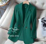 کت یقه انگلیسی شیک جدید دخترانه