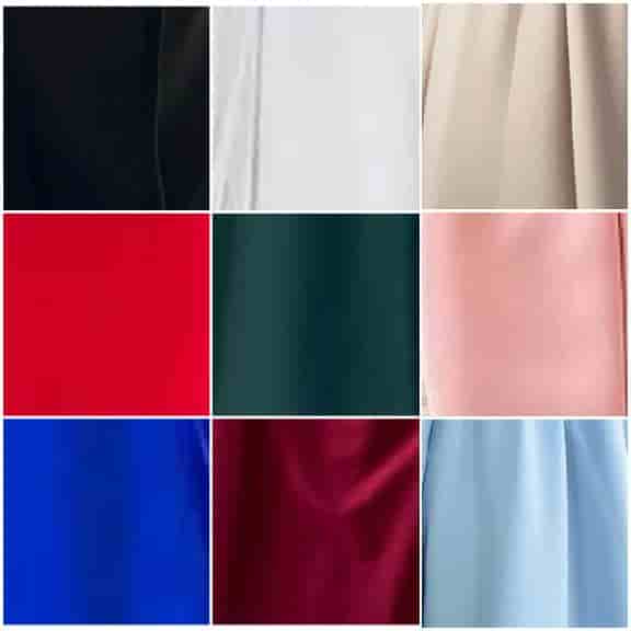 رنگبندی پارچه کرپ تیجن