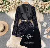 مدل کت و شلوارک پولکی جدید شیک