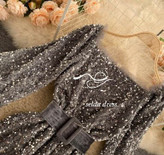 خرید لباس مجلسی پولکی ترک