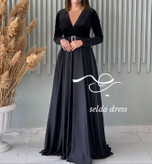 مدل لباس مجلسی ساتن و مخمل