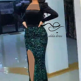 مدل لباس مجلسی پولکی جدید۲۰۲۳