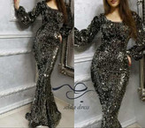 مدل لباس شب پولکی خاص و جدید خوشگل