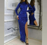 لباس مجلسی یقه بسته دخترانه