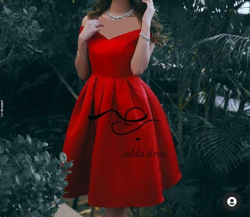 مدل لباس مجلسی کوتاه عروسکی